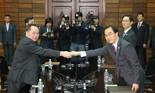 Las dos Coreas acuerdan celebrar una cumbre Las dos Coreas acuerdan celebrar una cumbre entre Kim y Moon